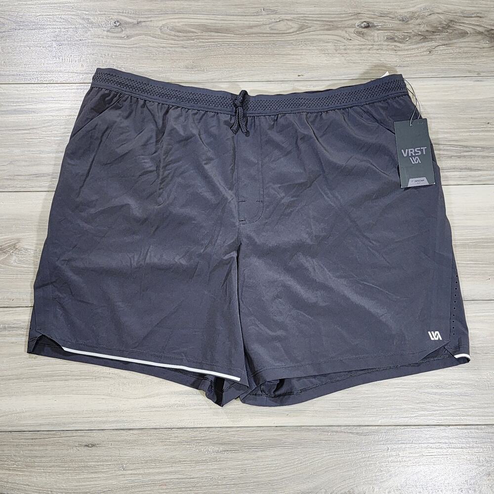 VRST Shorts Men's 2XL Gray 7" Enthusiast Run New
